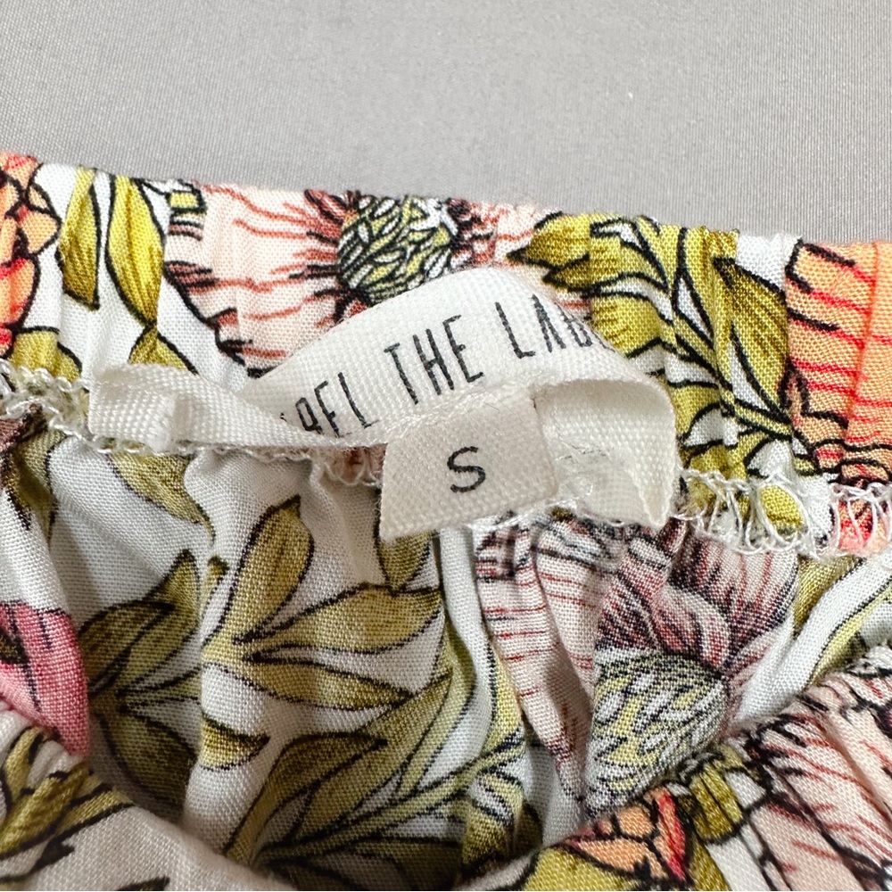 Anthropologie Abel the Label floral off shoulder midi maxi dress, S. - Picture 7 of 14